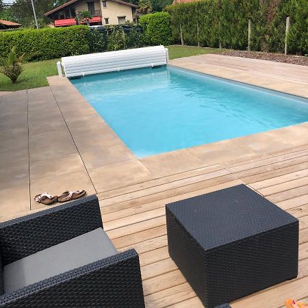 Maison landaise moderne piscine chauffée spa Lit-et-Mixe Extérieur photo